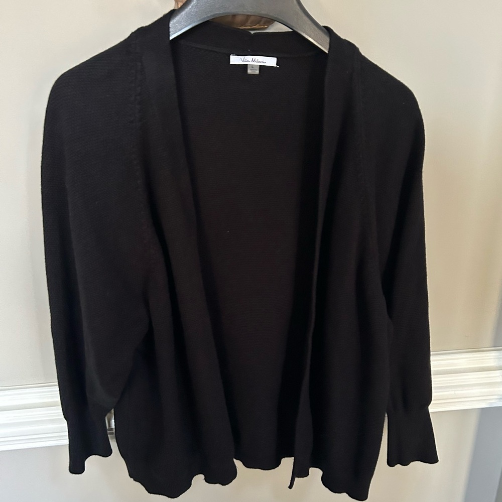 Milano Black Women's Cardigan Sweater